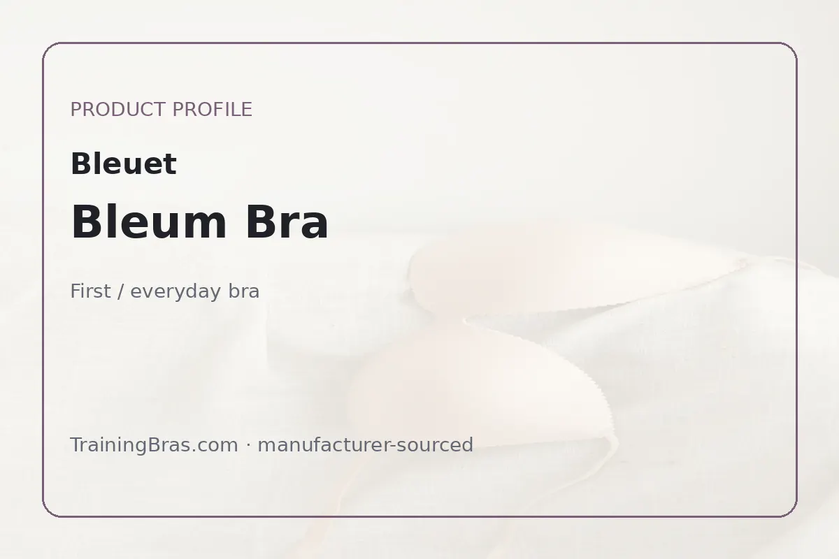 Bleuet Bleum Bra product profile card