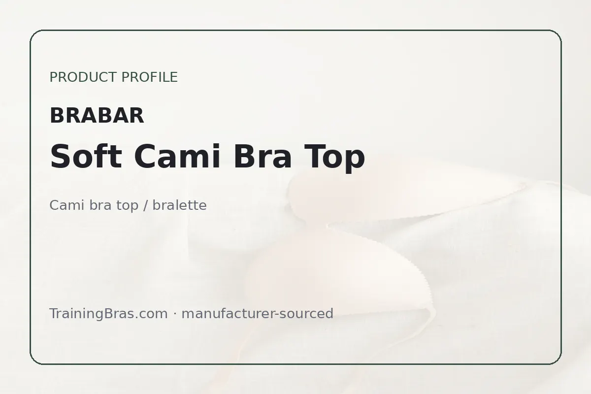 brabar soft cami product profile card